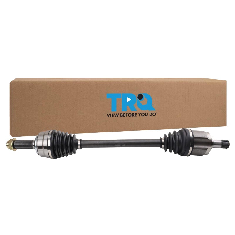 TRQ Front Left CV Axle Shaft Assembly Driver Side Compatible with 2009-2015 Honda Pilot 2007-2009 Acura MDX - Image 1